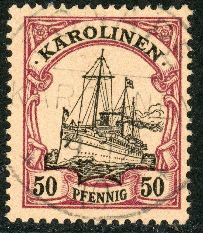 Germany / Caroline Islands 1901-10 SG.20 F/U