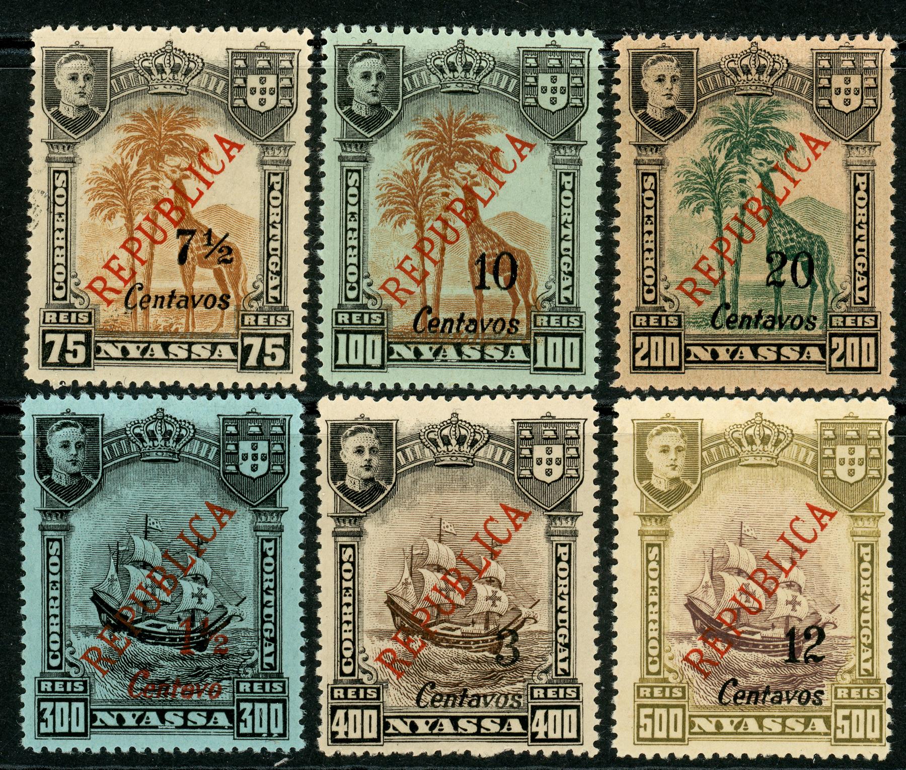 Mozambique / Nyasa Company 1911 SG.53-64 M/M