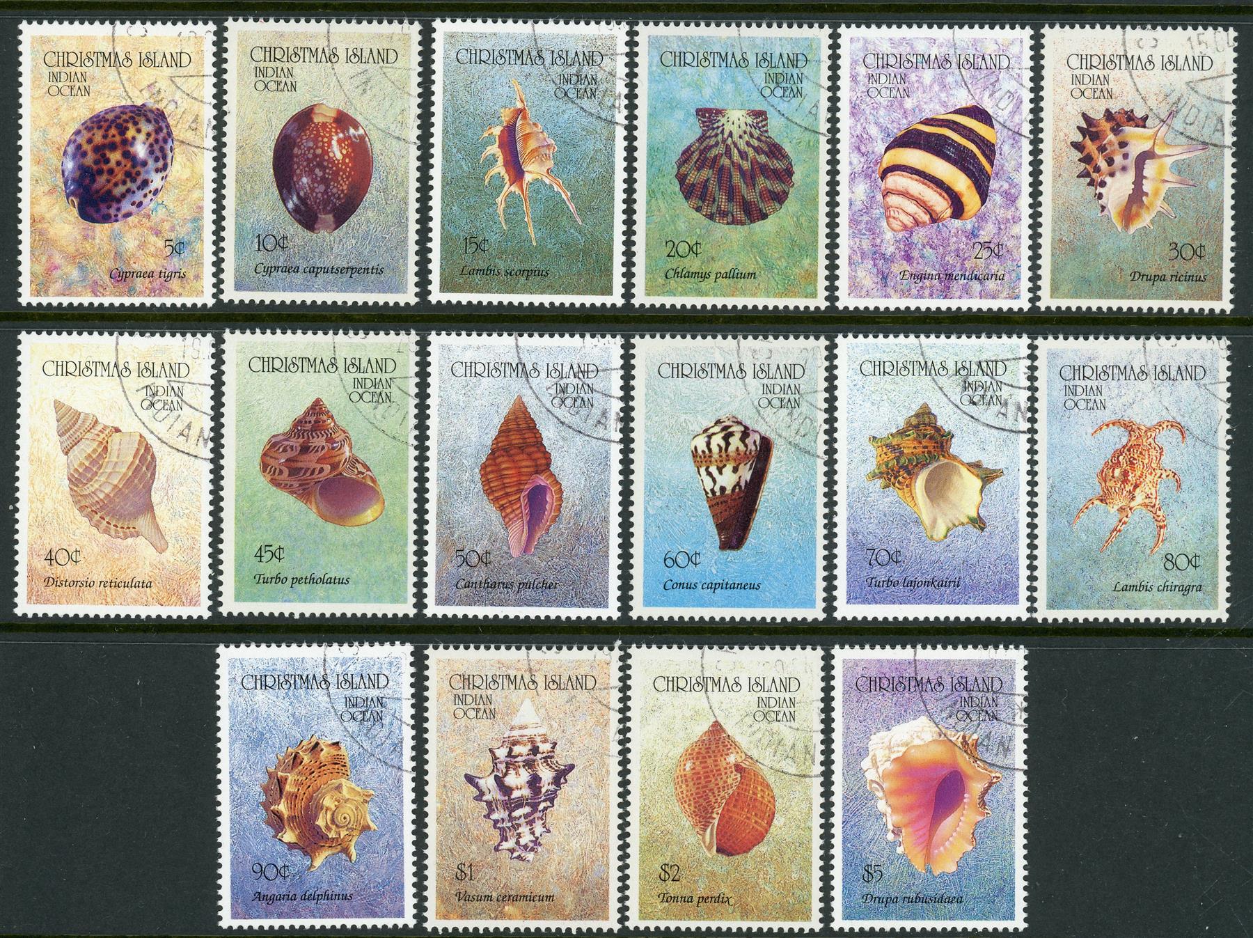 Christmas Island 1992 SG.346-361 F/U