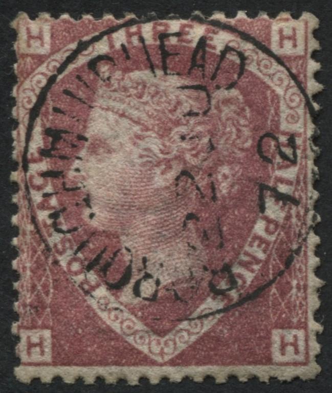 SG51 1d plate 1 HH, beautiful clear face