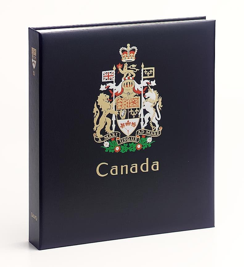 DAVO Luxe binder stamp album Canada