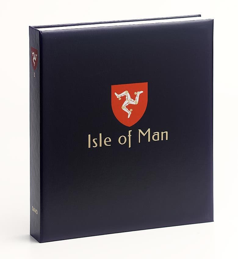 DAVO Luxe binder stamp album Isle of Man