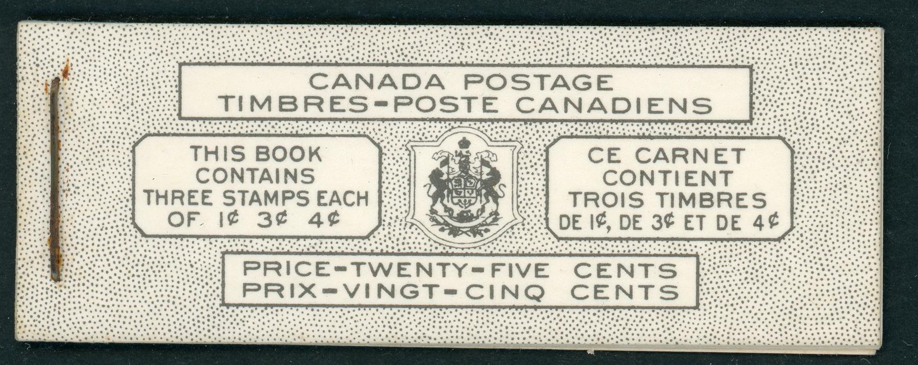 Canada 1953 SG.SB51a