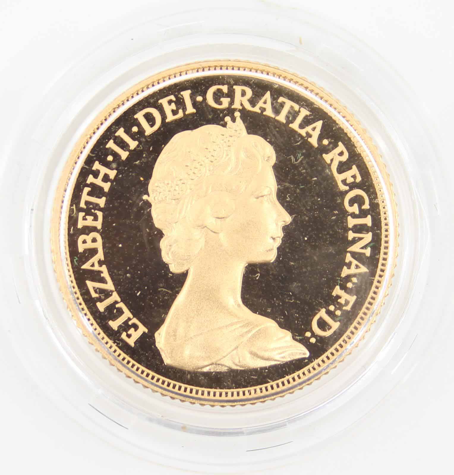 1980 UK Gold Proof Sovereign Set