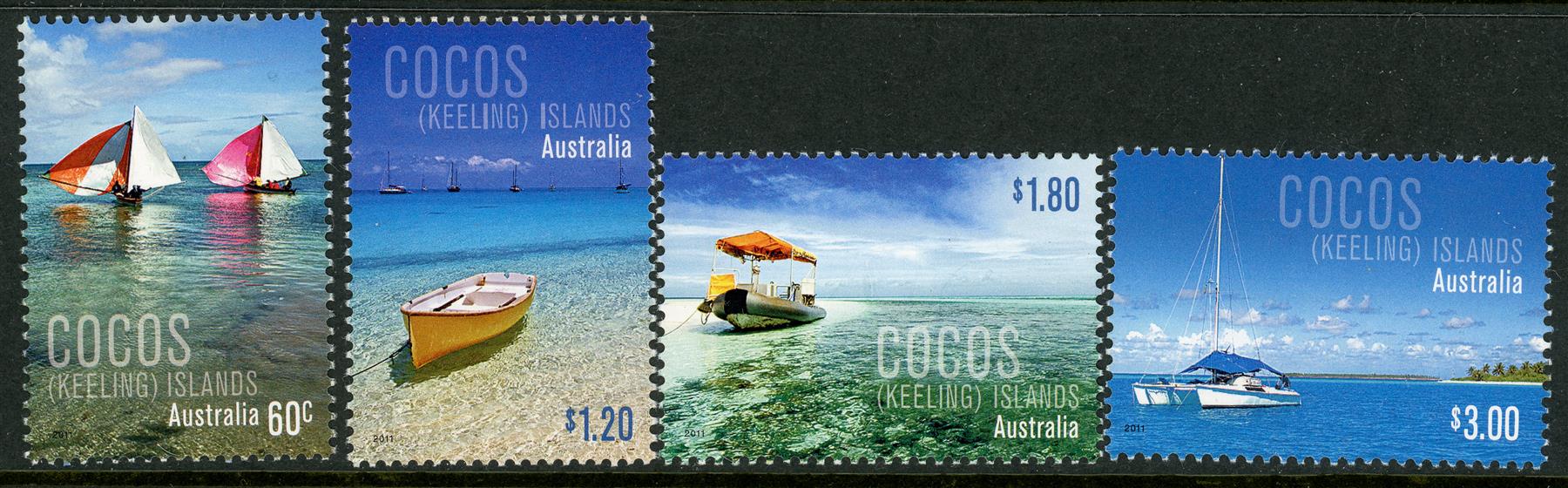 Cocos (Keeling) Islands 2011 SG.446-449 U/M