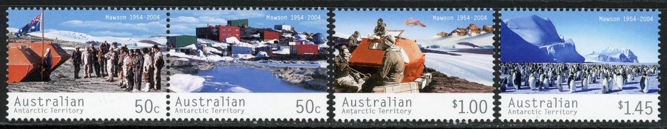 Australian Antarctic Territory 2004 SG.164-167 U/M