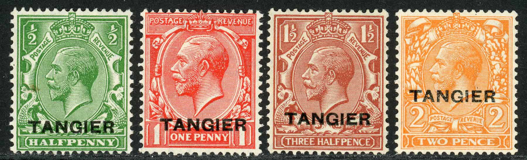 Morocco Agencies / Tangier 1927 SG.231-234 M/M