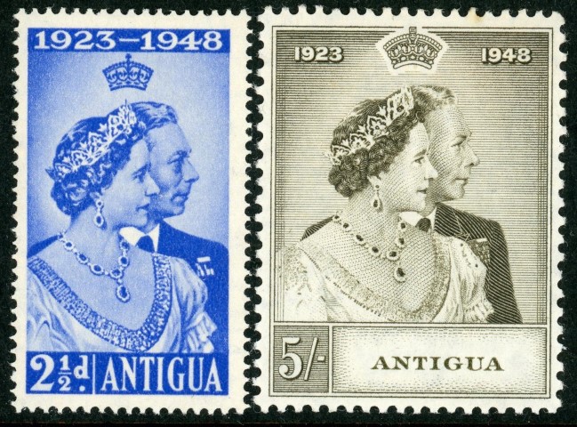 Antigua 1949 SG.112-113 M/M