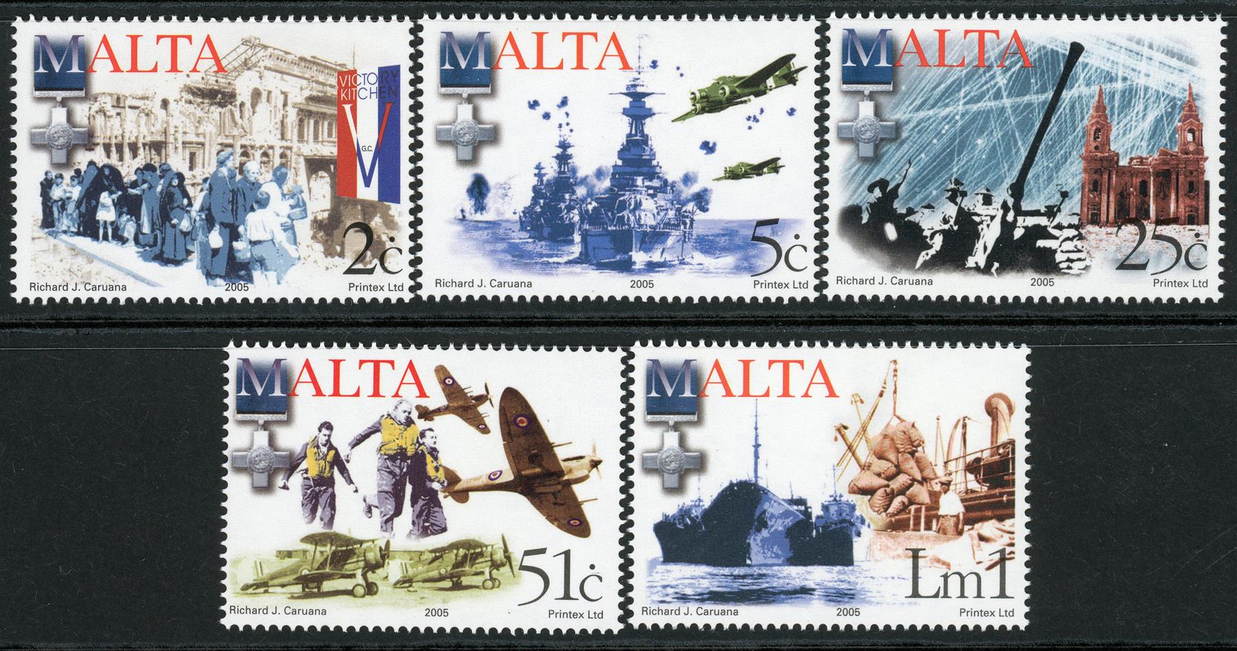 Malta 2005 SG.1445-1449 U/M