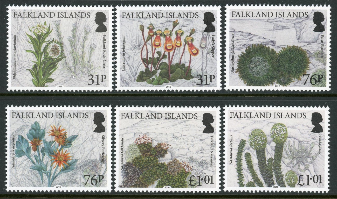 Falkland Islands 2016 SG.1353-1358 U/M