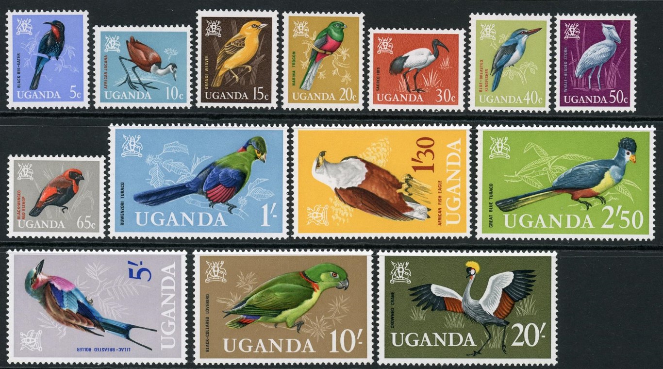 Uganda 1965 SG.113-126 U/M