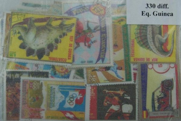 Equatorial Guinea 330 Stamps (ww084a)