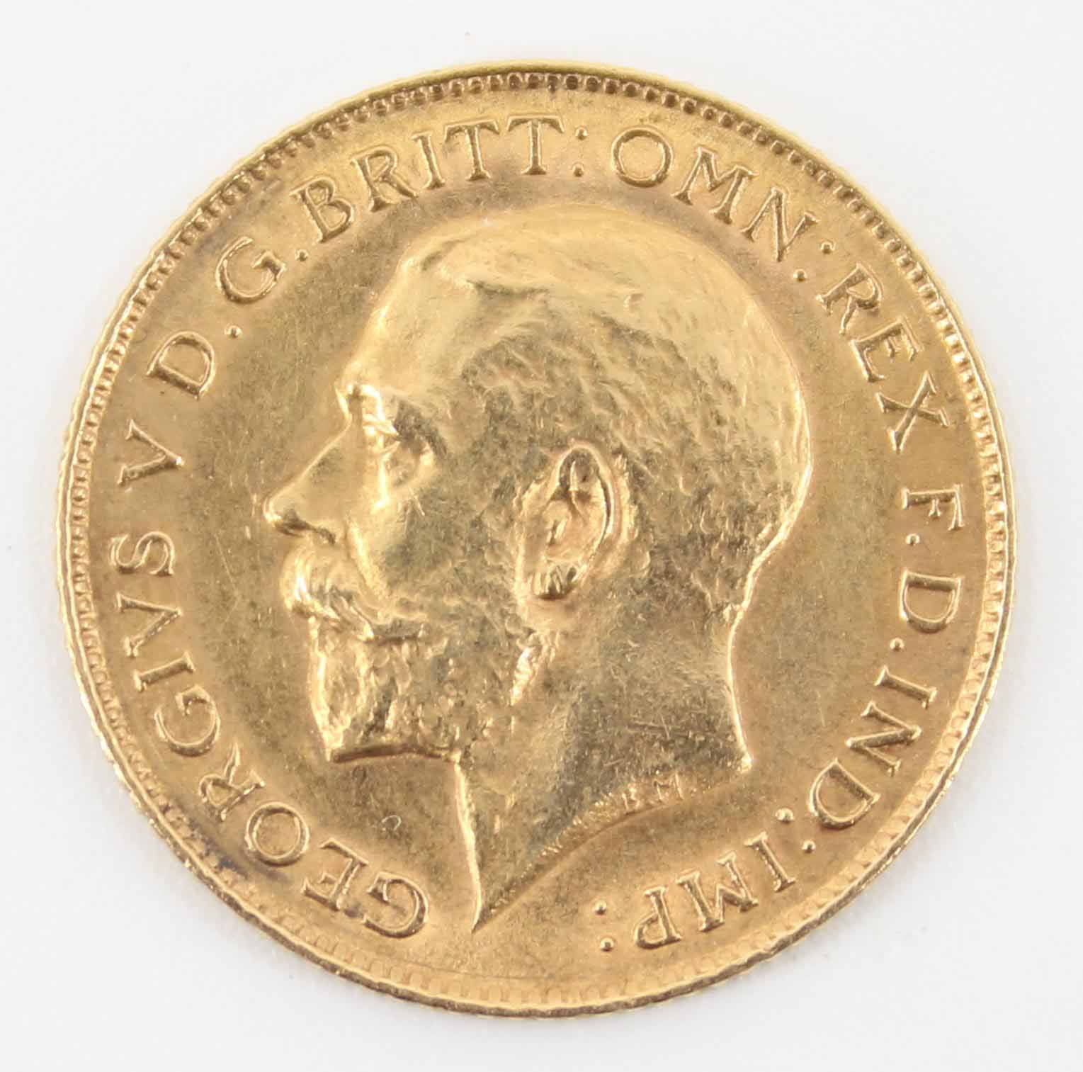 1913 King George V Half-Sovereign