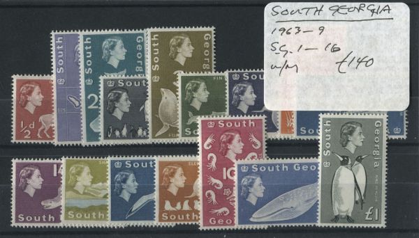 Falkland Is. Dep. 1963 SG.1-16 U/M (Lot 2)