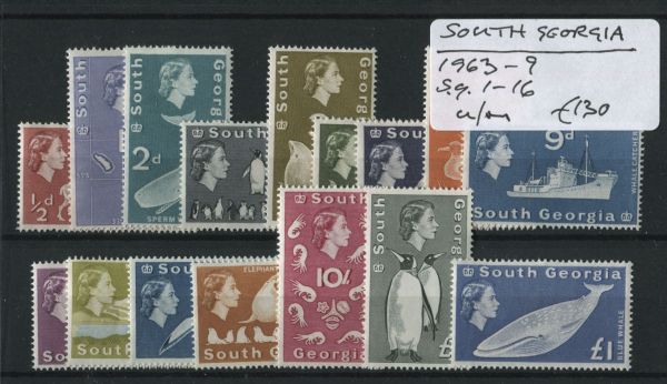 Falkland Is. Dep. 1963 SG.1-16 U/M (Lot 4)