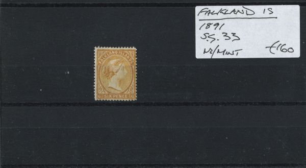 Falkland Islands 1891 SG.33 M/M