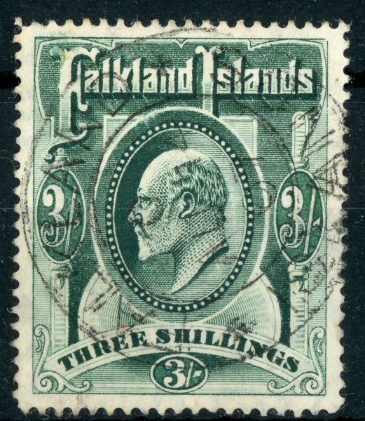 Falkland Islands 1906 SG.49b F/U