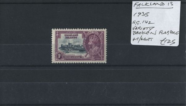 Falkland Islands 1935 SG.142var M/M