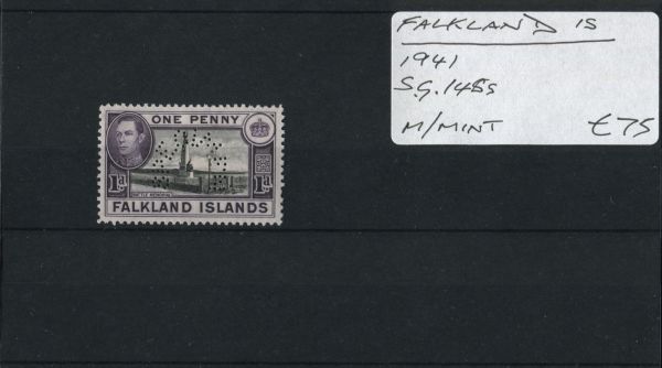 Falkland Islands 1941 SG.145s M/M