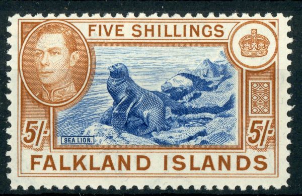 Falkland Islands 1950 SG.161d M/M