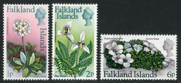 Falkland Islands 1974 SG.293-295 F/U (1)