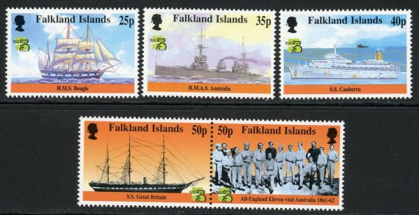 Falkland Islands 1999 SG.832-836 U/M