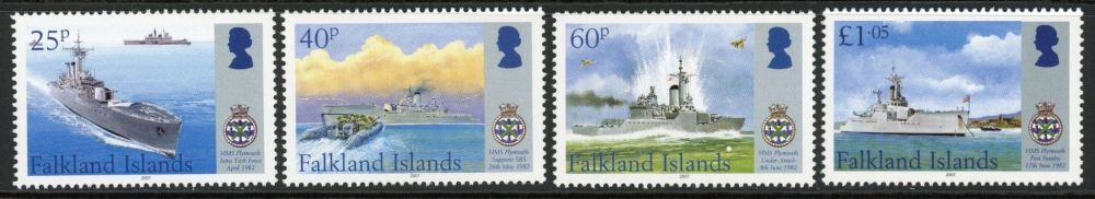 Falkland Islands 2007 SG.1072-1075 U/M