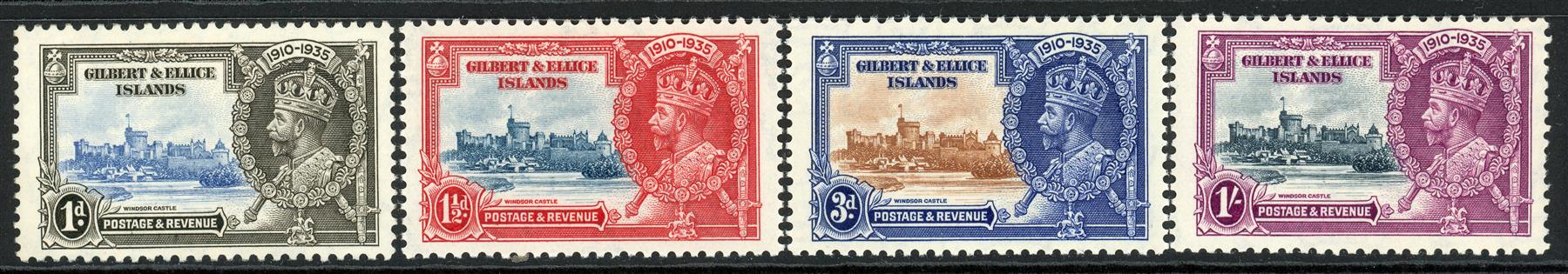 Gilbert and Ellice Islands 1935 SG.36-39 M/M