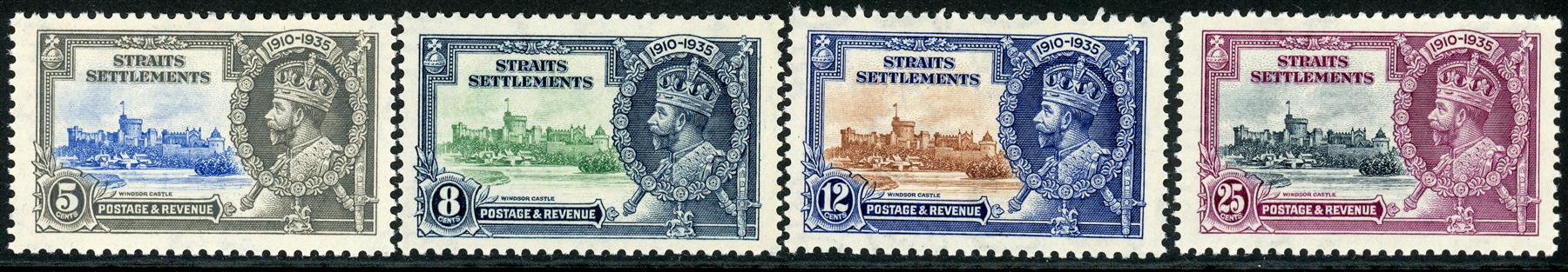 Straits Settlements 1935 SG.256-259 U/M