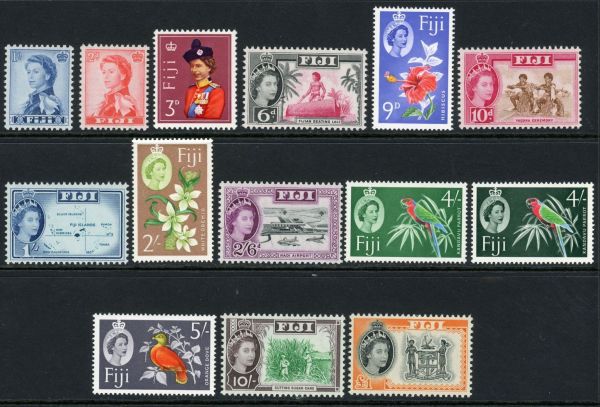 Fiji 1962-67 SG.311-325 U/M