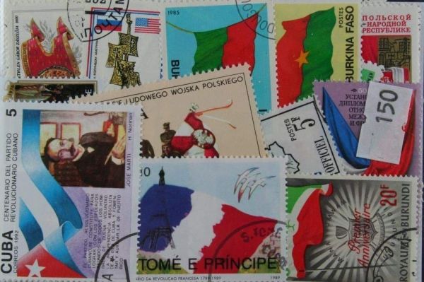 Flags 50 Stamps (150)