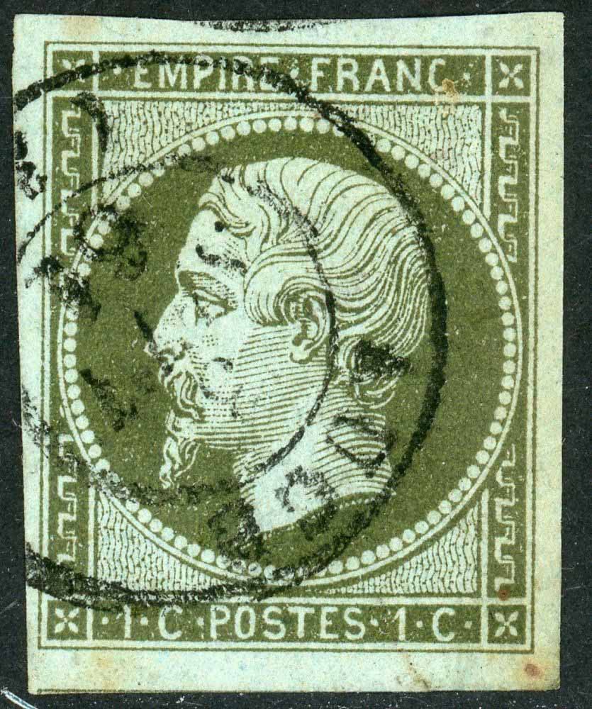 France 1853-61 SG.43 F/U 4 margin (1)