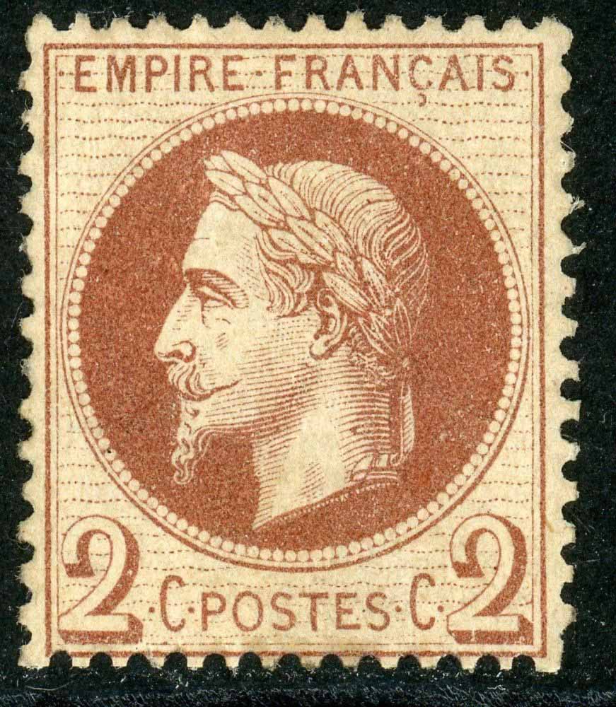 France 1863-70 SG.106 M/M