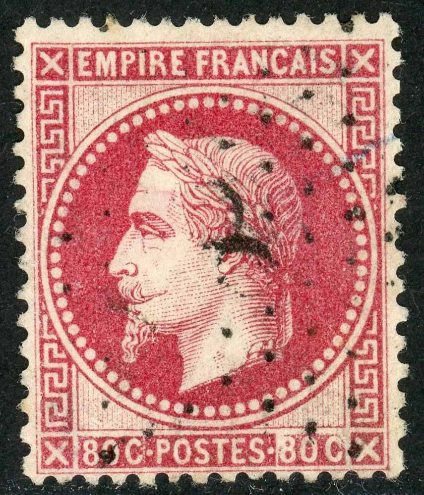 France 1863-70 SG.121 F/U