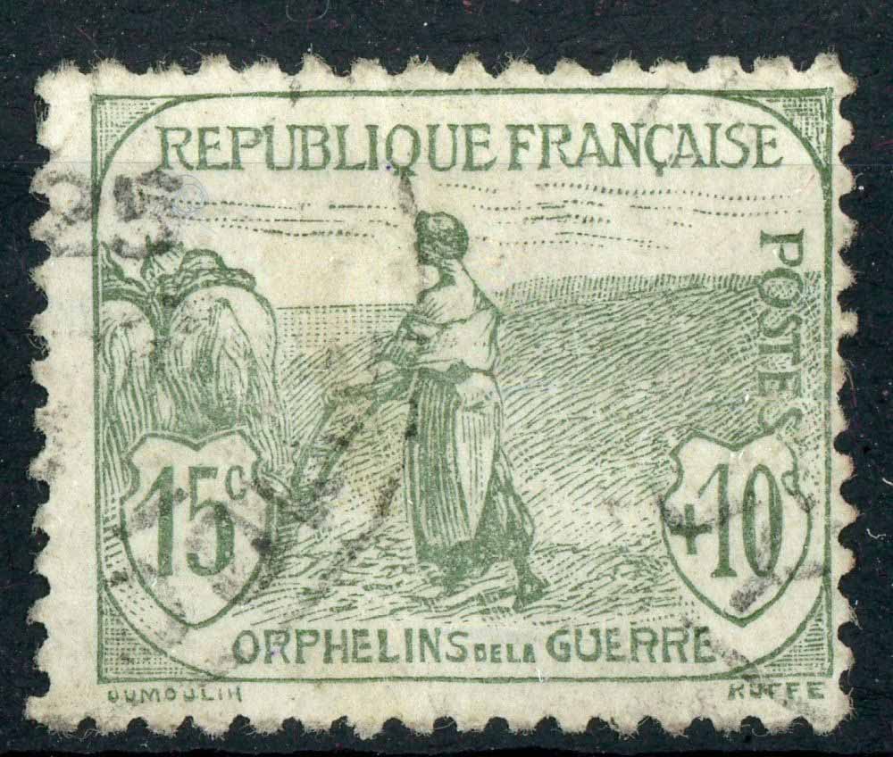 France 1917-9 SG.372 F/U