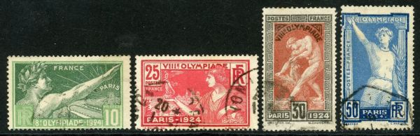 France 1924 SG.401-404 F/U (1)