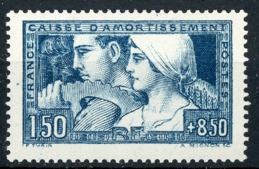 France 1928 SG.463 M/M