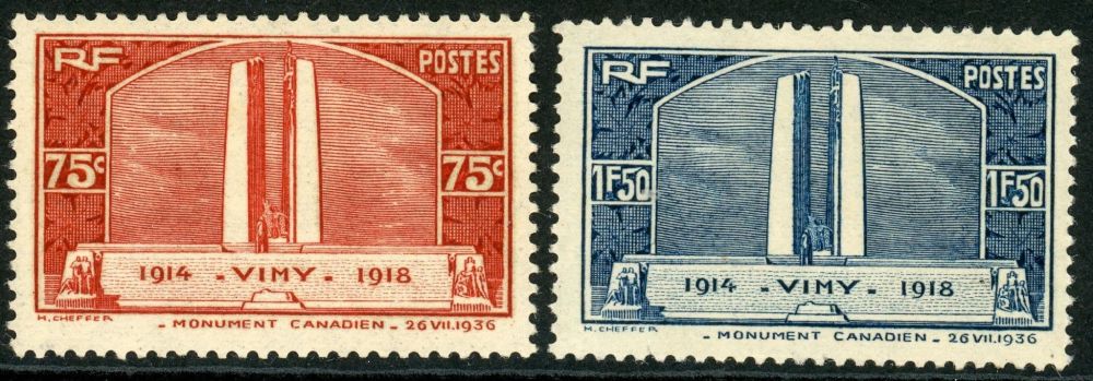 France 1936 SG.549-550 U/M (1)