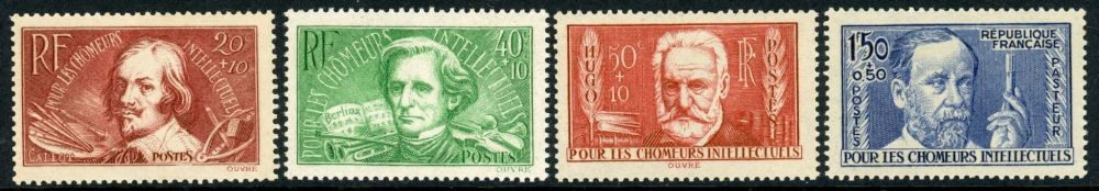 France 1936 SG.563-566 U/M