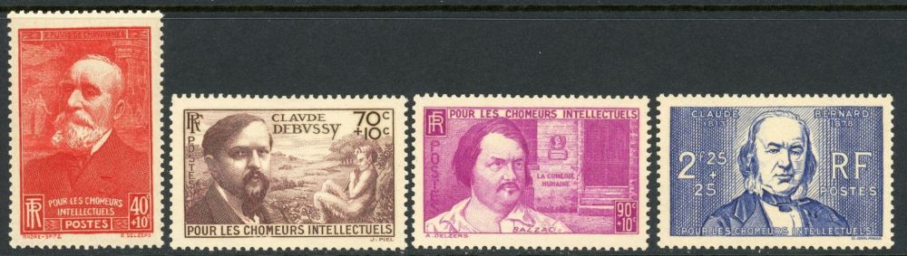 France 1939 SG.645-648 U/M