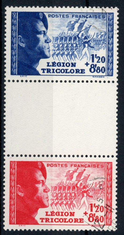 France 1942 SG.769-770 F/U