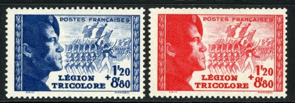 France 1942 SG.769-770 M/M