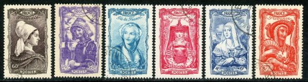 France 1943 SG.797-802 F/U (2)