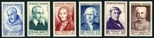 France 1953 SG.1172-1177 U/M