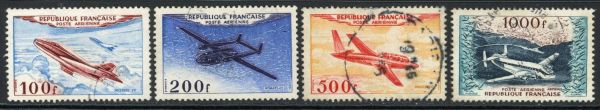 France 1954 SG.1194-1197 F/U