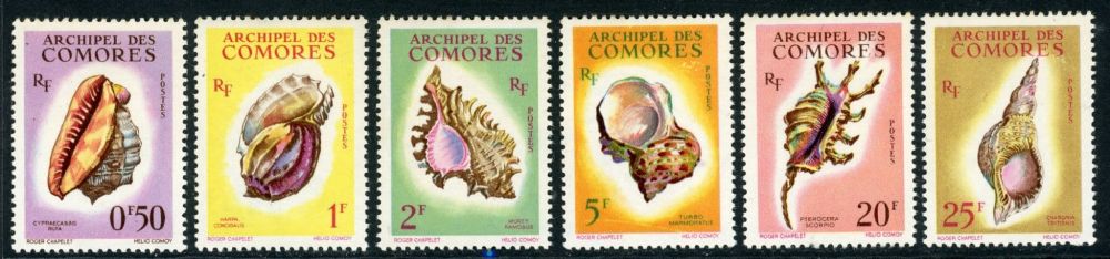 French Colonies / Comoro Islands 1962 SG.23-28 M/M