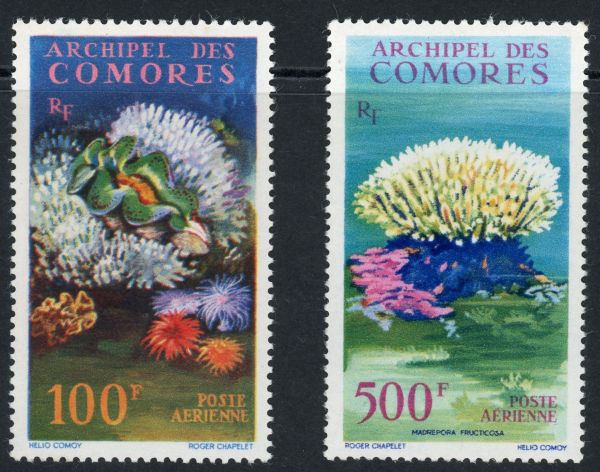 French Colonies / Comoro Islands 1962 SG.29-30 M/M