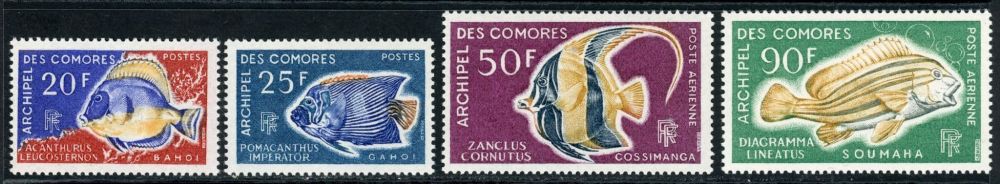 French Colonies / Comoro Islands 1968 SG.69-72 U/M