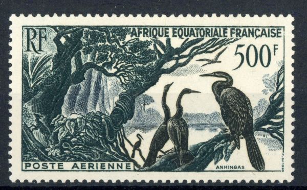 French Colonies / French Equatorial Africa 1953 SG.276 M/M