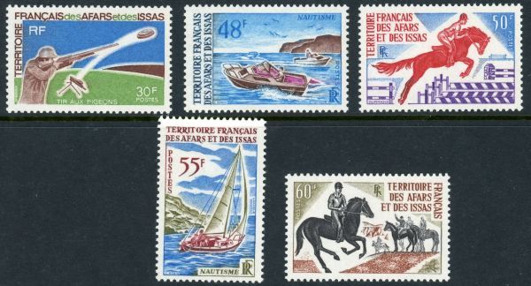 French Colonies / French Solami Coast 1970 SG.549-553 U/M